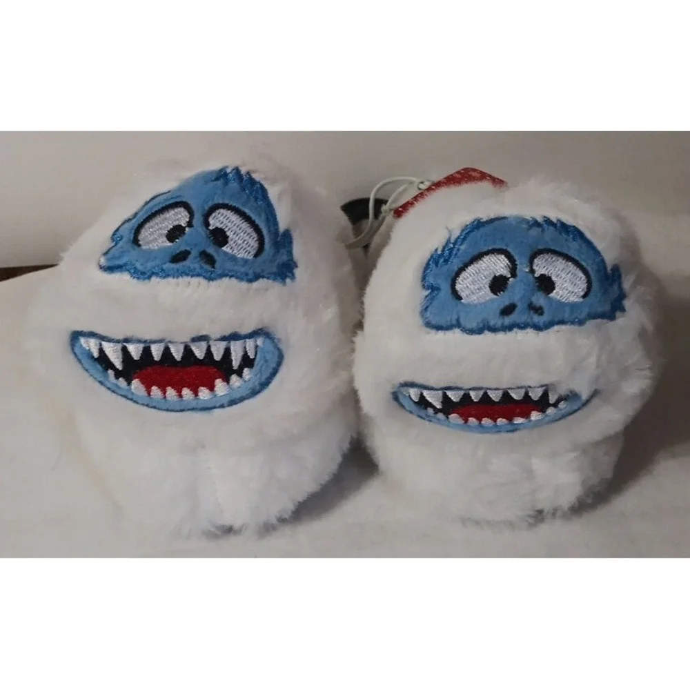 Toddler Christmas Slippers Sz 3‎ Abominable Snowman Rudolph Movie Holiday Gift